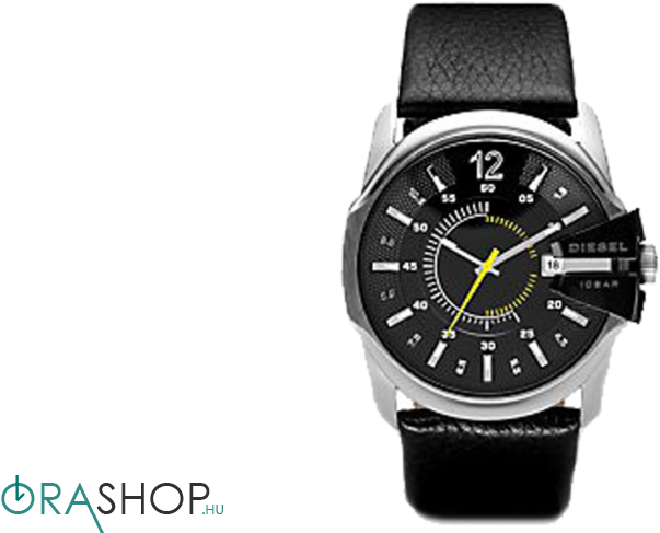 Diesel Férfi Óra - Diesel Watches Dz1295 Mens Master Chief Black Watch (900x500), Png Download