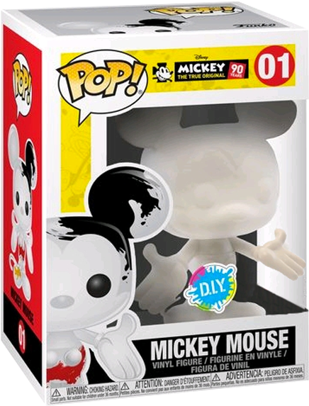 Mickey Mouse 90th Anniversary - Holiday Mickey Funko Pop (600x600), Png Download