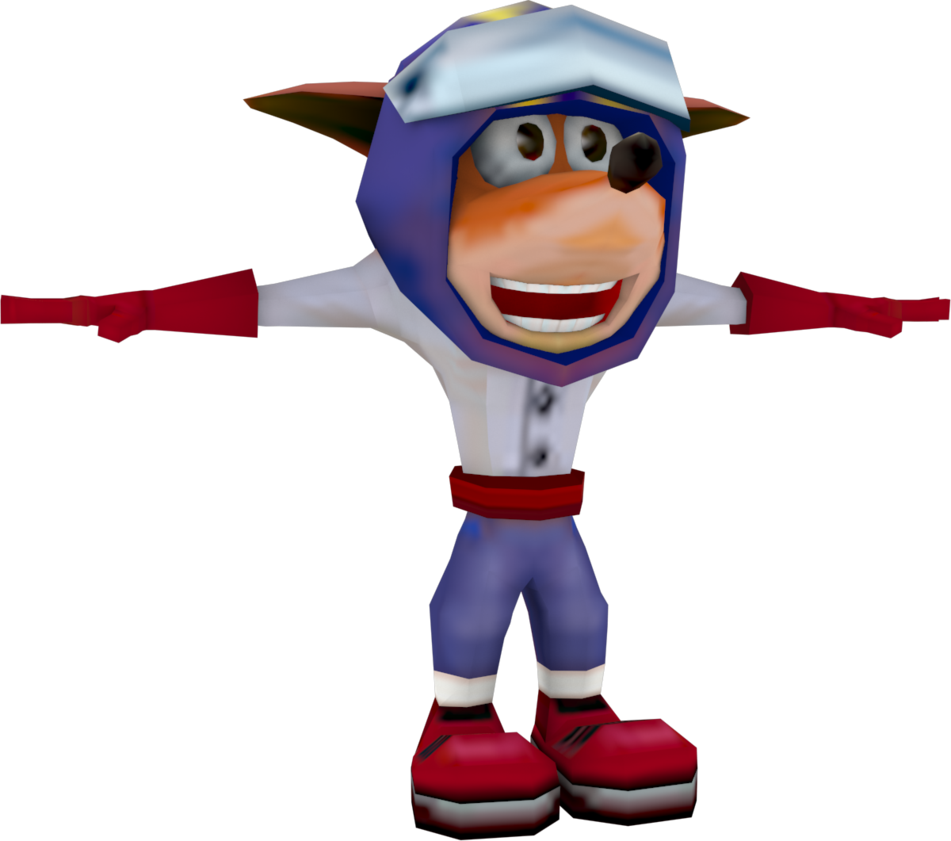 Crash Tag Team Racing Japanese Star Crash Bandicoot - Crash Bandicoot (951x841), Png Download