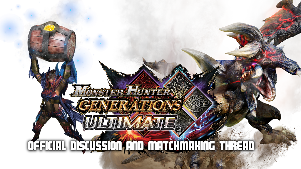 Official Generations Ultimate Discussion - Monster Hunter Generations Ultimate Charms (1024x576), Png Download
