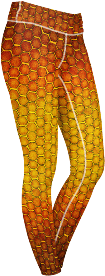 Honeycomb Leggings (900x900), Png Download