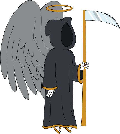 Angel Of Death Anim - Wiki (513x607), Png Download