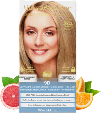 Medium Golden Blonde Natural Hair (594x700), Png Download
