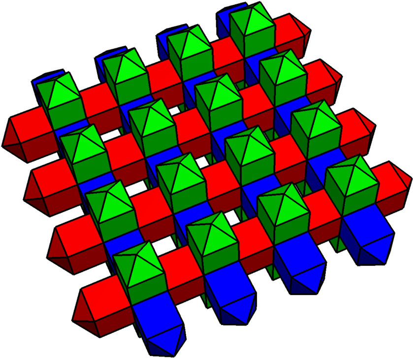 File Elongated Oblate Octahedron - Portable Network Graphics (853x768), Png Download