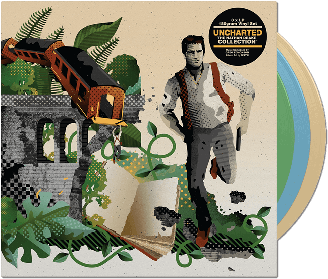 Uncharted The Nathan Drake Collection Soundtrack 2xlp (650x650), Png Download
