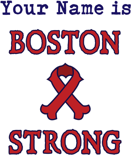 Favorite - Boston Strong Ribbon Shower Curtain (700x700), Png Download