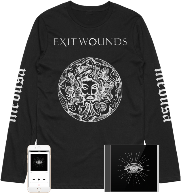 Exitwounds 'visions' Medusa Long Sleeve Pre Order Bundle - Compact Disc (800x800), Png Download