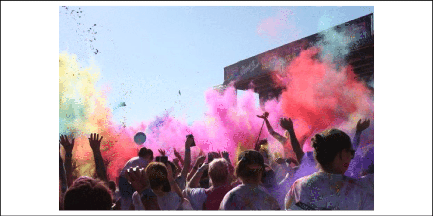 Health And Fitness - Crowd (850x425), Png Download