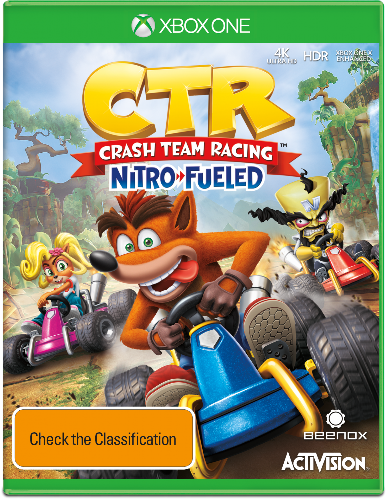 New Ctr X1 3d Front Packshot Au - Activision (1620x2160), Png Download