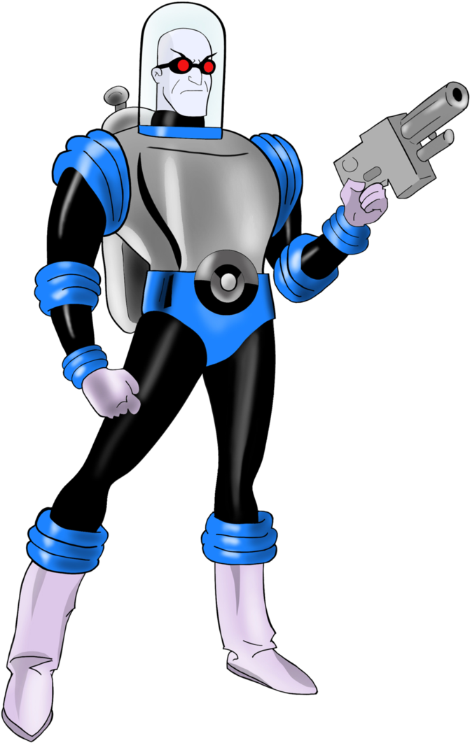 Animated Series - Mr. Freeze (703x1136), Png Download