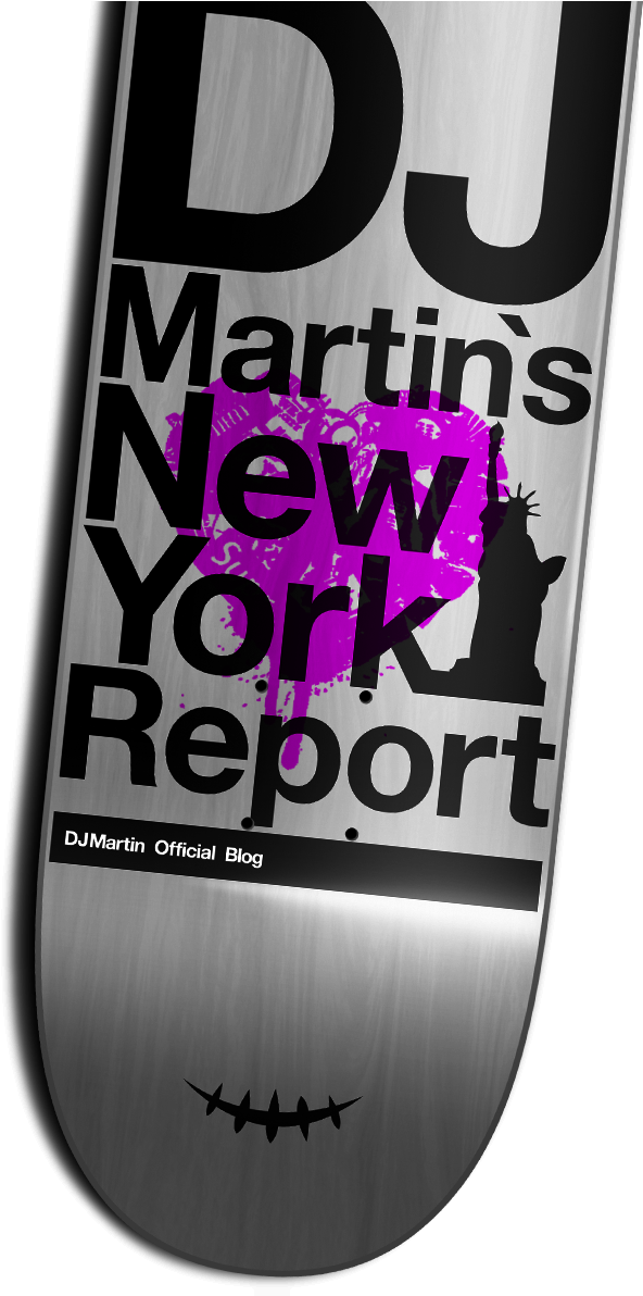 Dj Martin "new York Report" - New York City (624x1191), Png Download