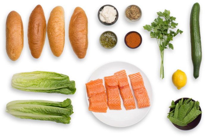 Recipe Po Boy Sandwiches - Sandwich (700x477), Png Download