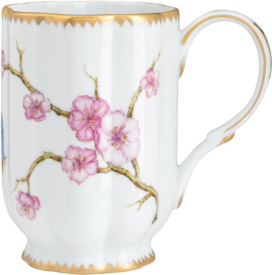 More Views - Cherry Blossom Mug (700x700), Png Download
