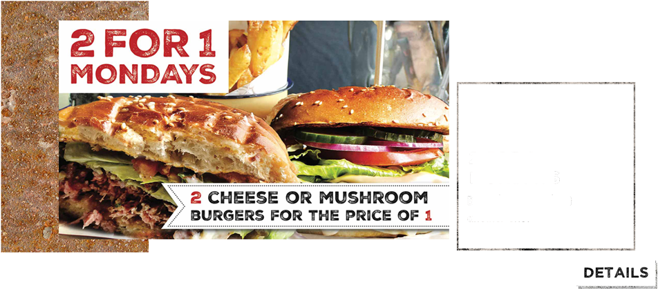 500 M - Fast Food (1024x458), Png Download