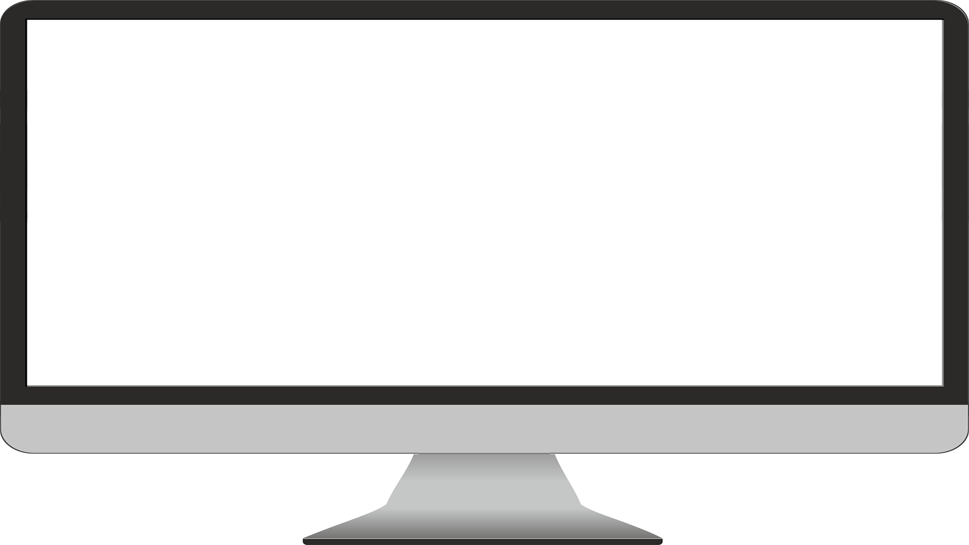 Available In Two Formats - Imac Mock Up Png (1920x1080), Png Download