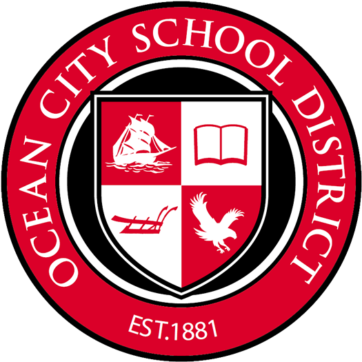 Logo - Ocean City School District (1080x592), Png Download