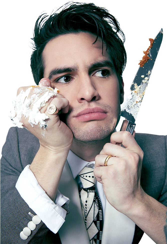 Brendon Urie - Brendon Urie Cake (667x1000), Png Download