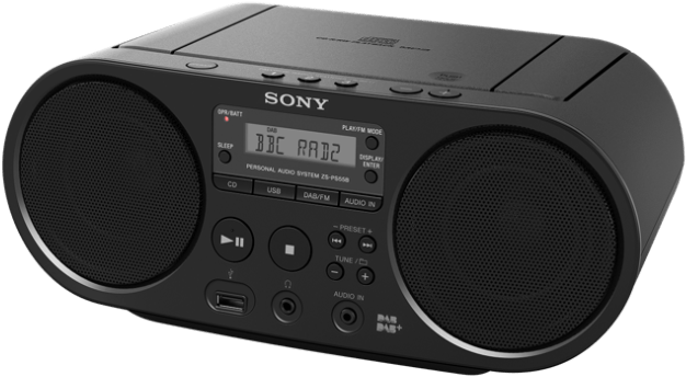 Sony Radio Zs-ps55b (1000x1000), Png Download