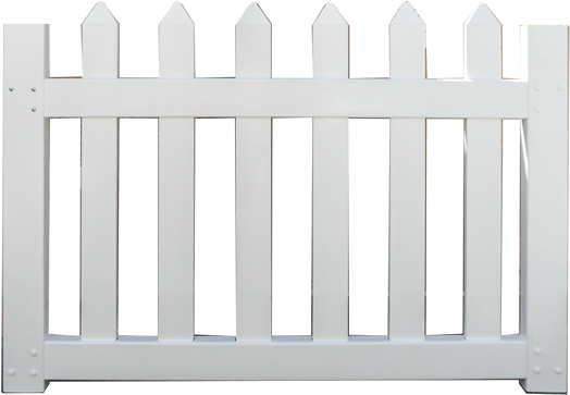Fencing - Picket Fence (900x600), Png Download
