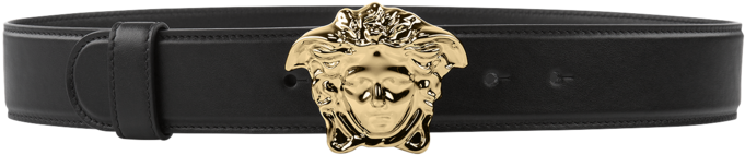 Versace Medusa Buckle Belt - Versace Belt Transparent (730x1024), Png Download
