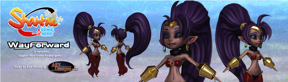 Zombiemask Comp - Shantae (960x540), Png Download
