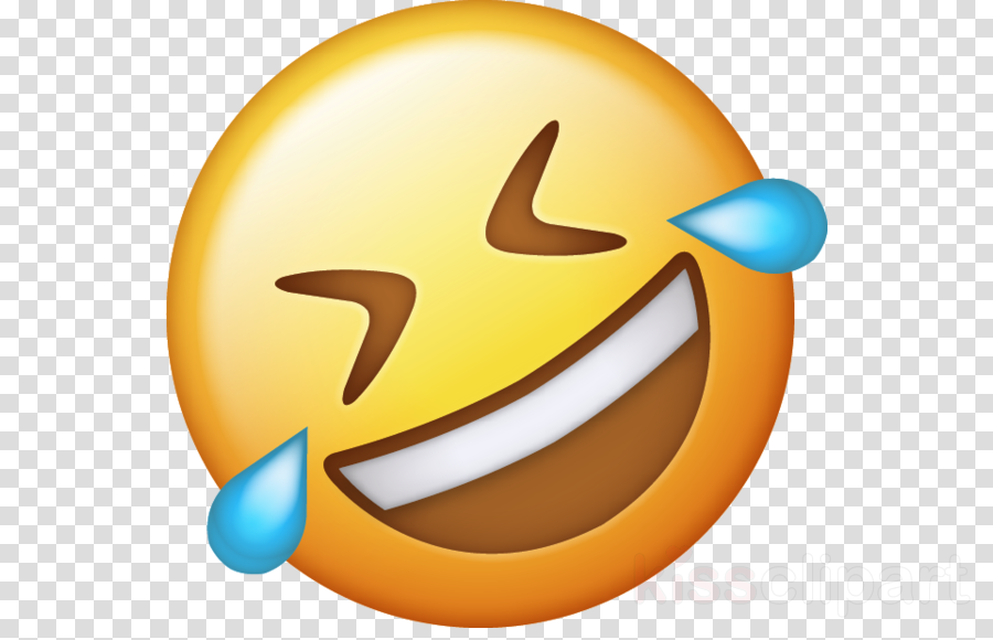Emoji Png Clipart Face With Tears Of Joy Emoji (900x580), Png Download