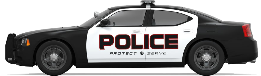 Dodge Charger Officer Black - Dodge Charger Police Car (1000x500), Png Download