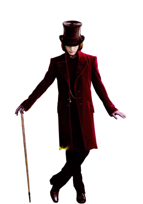 Favorite Characters Who Wear Hats - Charlie And The Chocolate Factory Poster (500x739), Png Download