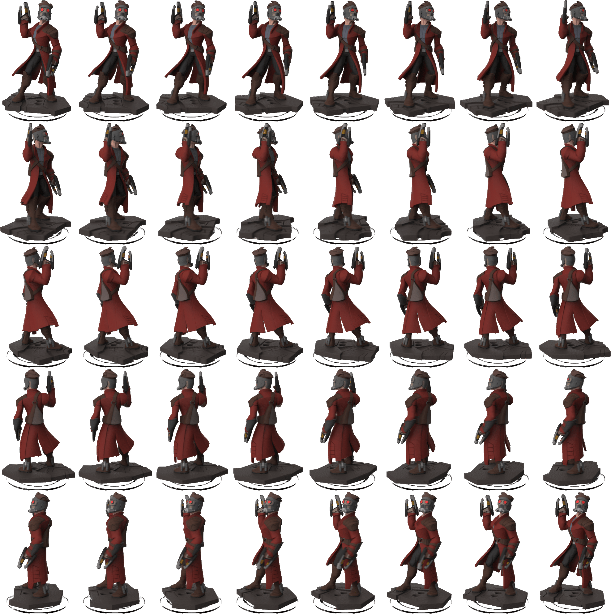 Star Lord Sprite - Disney Infinity Marvel Superheroes, Rocket Raccoon (1984x1990), Png Download