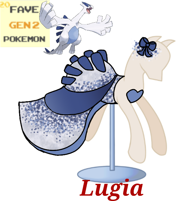 Ask Nora The Alicorn, Artist - Pokemon Lugia And Ho Oh (733x660), Png Download