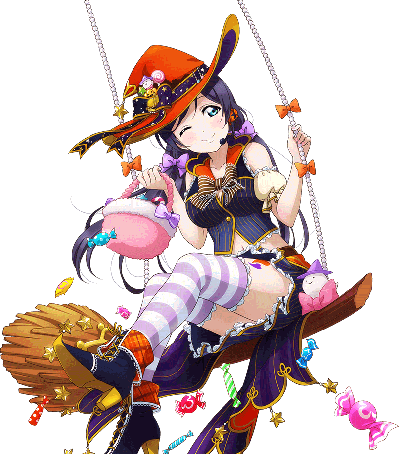 Nozomitojo Lovelive Nozomi Freetoedit - Nozomi Tojo Halloween (807x919), Png Download