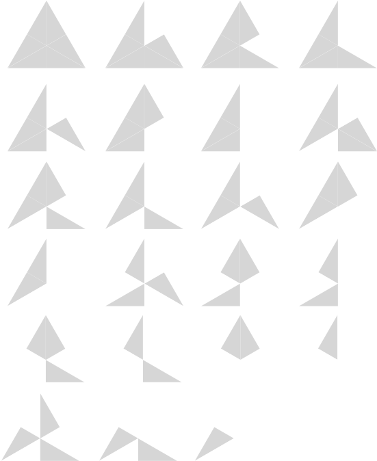 You Need Only 24 Pieces To Have One Of Each Possible - The Ohio State University (569x709), Png Download