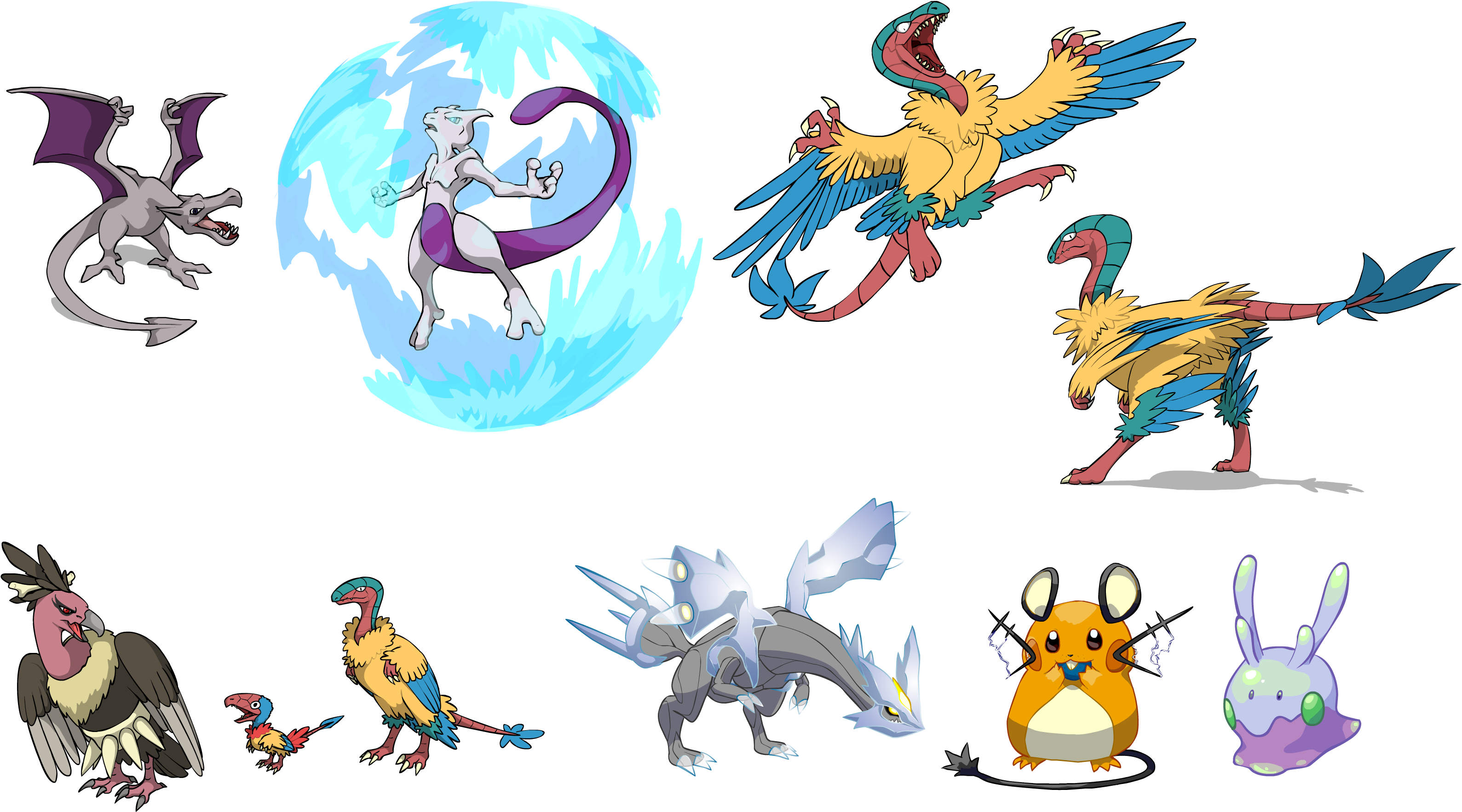 Lugia, 20 June (3210x1798), Png Download