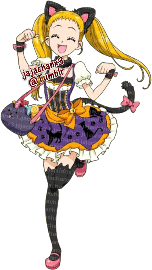 Precure Tsunagaru Pazurun Halloween (763x953), Png Download