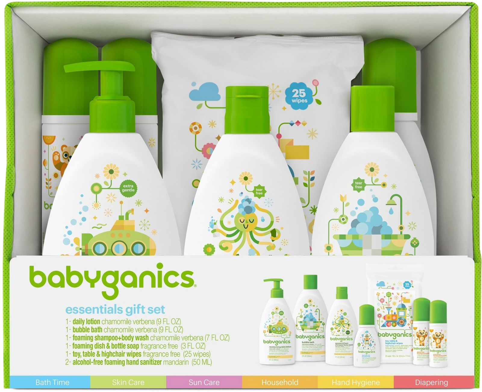 Babyganics Foaming Hand Soap, Fragrance Free, 8 -ounce - Babyganics Kit (1920x1920), Png Download