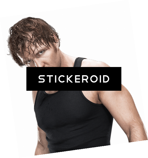 Dean Ambrose Side View Close Up - Barechested (561x599), Png Download