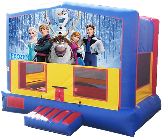 Frozen Move Bounce House - Frozen Movie Poster Square (784x784), Png Download