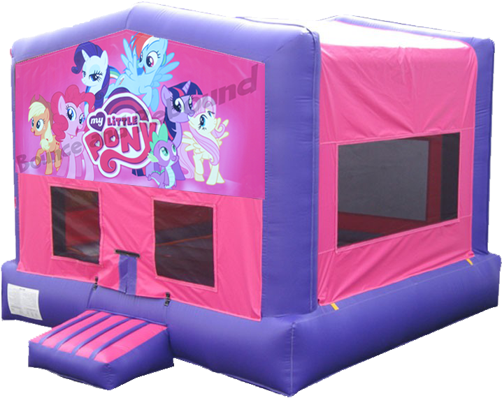 My Little Pony Bounce House (722x800), Png Download