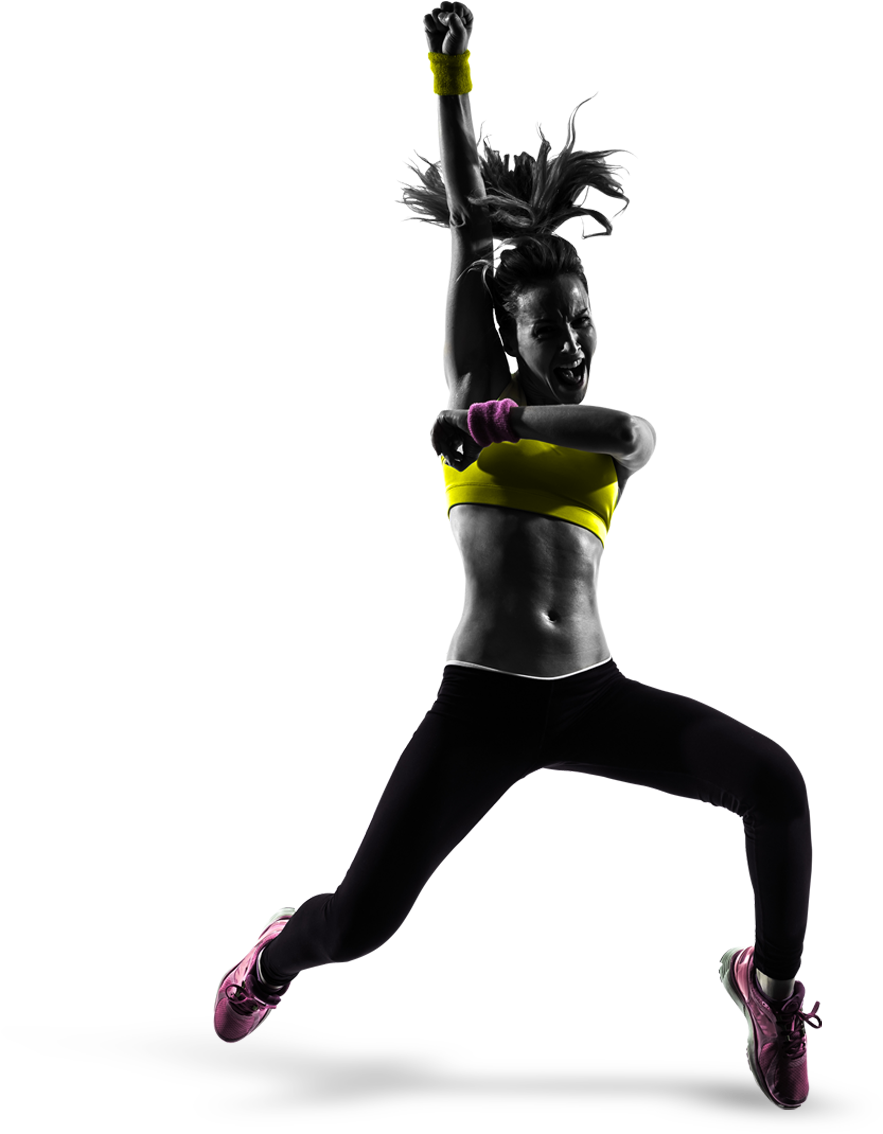Female Exercise Image - Running (3840x1400), Png Download