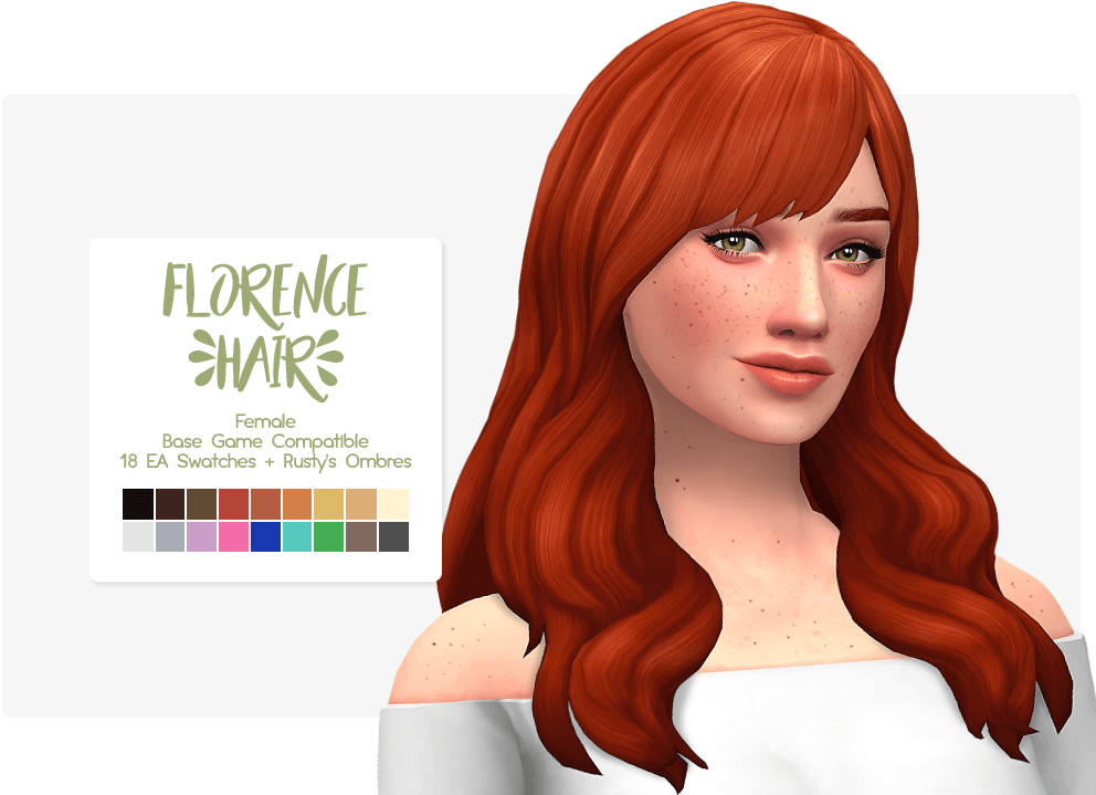 Sims 4 Hair Fringe (1000x720), Png Download