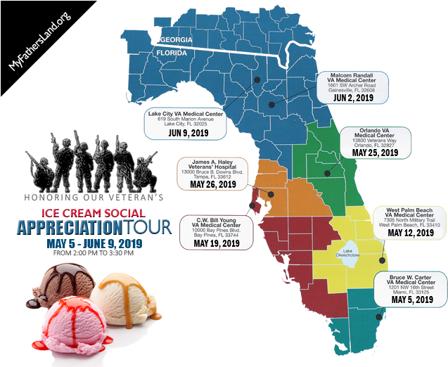 Follow The Tour, Meet The Veteran's As We Thank Them - Supereze Ice Cream Scoop & Cookie Dough 3 Piece (650x521), Png Download