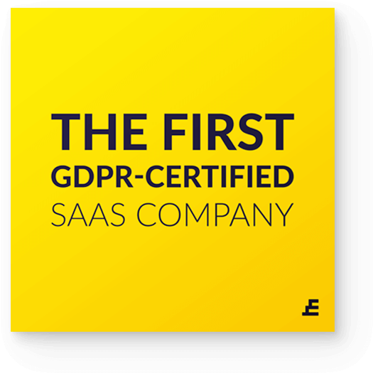 The First Gdpr Certified Saas Company - Understanding Behavior Inc (582x542), Png Download