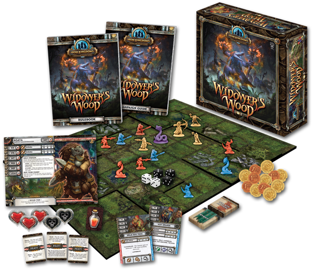 Widowers Wood Comp - Widower's Wood Board Game (680x550), Png Download