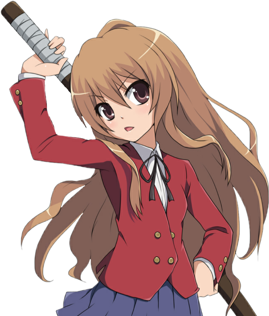 Taiga Taigaaisaka Toradora Waifu Tsundere Anime Manga - Toradora Tiger Dragon School Uniform Cosplay Costume (890x1045), Png Download