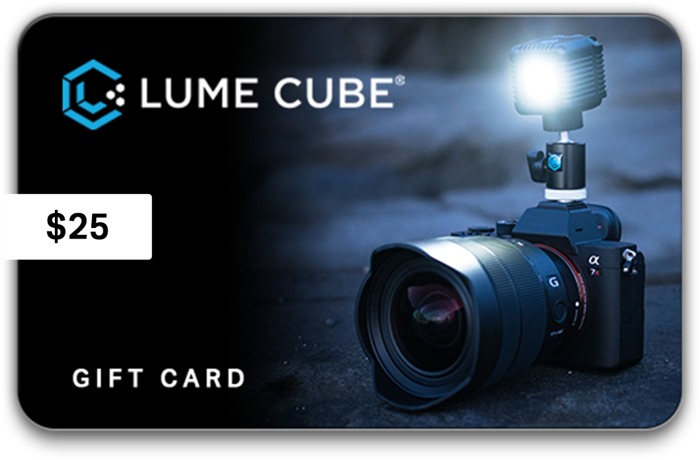 $25 Gift Card - Lume Cube 1500 Lumen Light (black) (996x654), Png Download