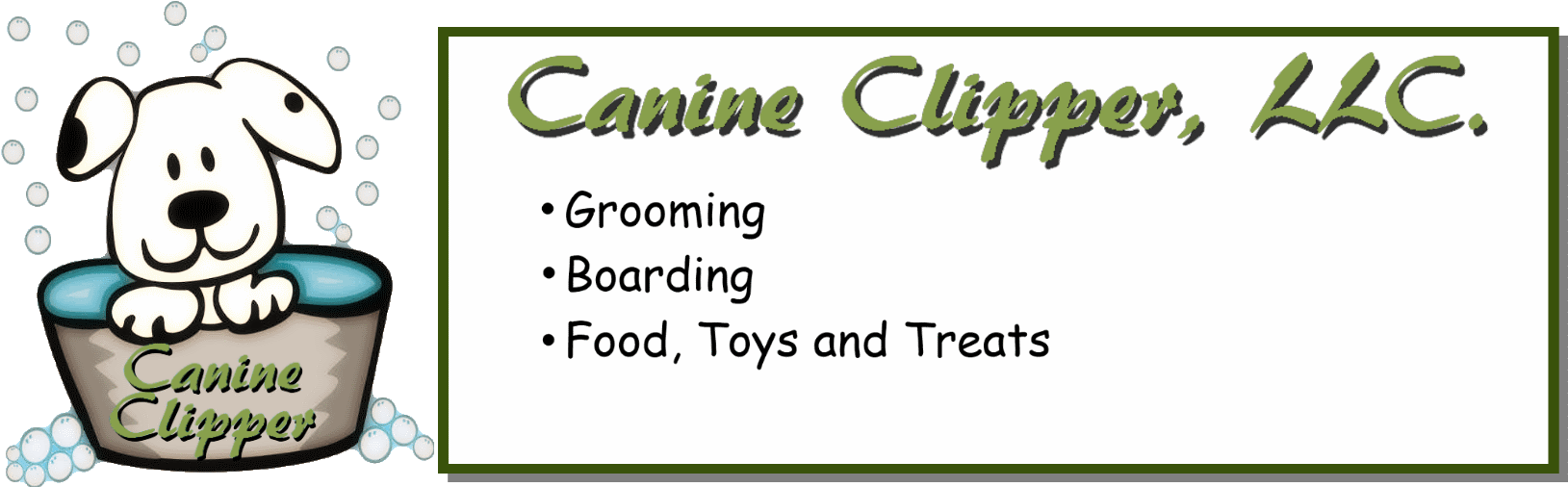 Canine Clipper Logo - Dog (1649x530), Png Download