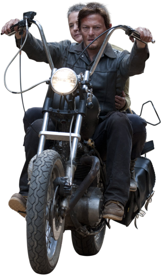Png Daryl - Into The Badlands Bike (801x997), Png Download