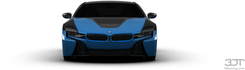 Bmw I8 Series Coupe - 3d Tuning (1004x373), Png Download