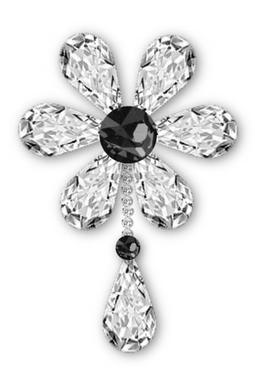 Pin By Rt Digital Media Marketing On Backgrounds - Diamond Flower Clipart Png (422x600), Png Download