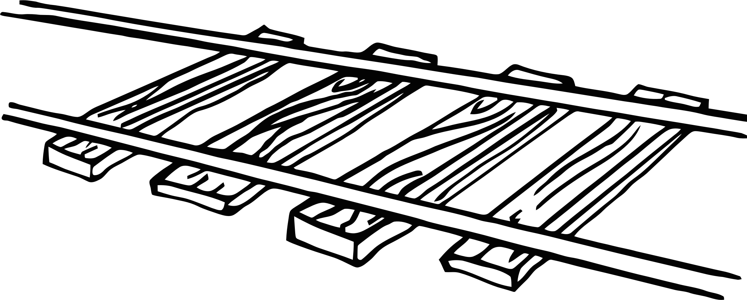 Cabinet - Railroad Clipart (2394x961), Png Download